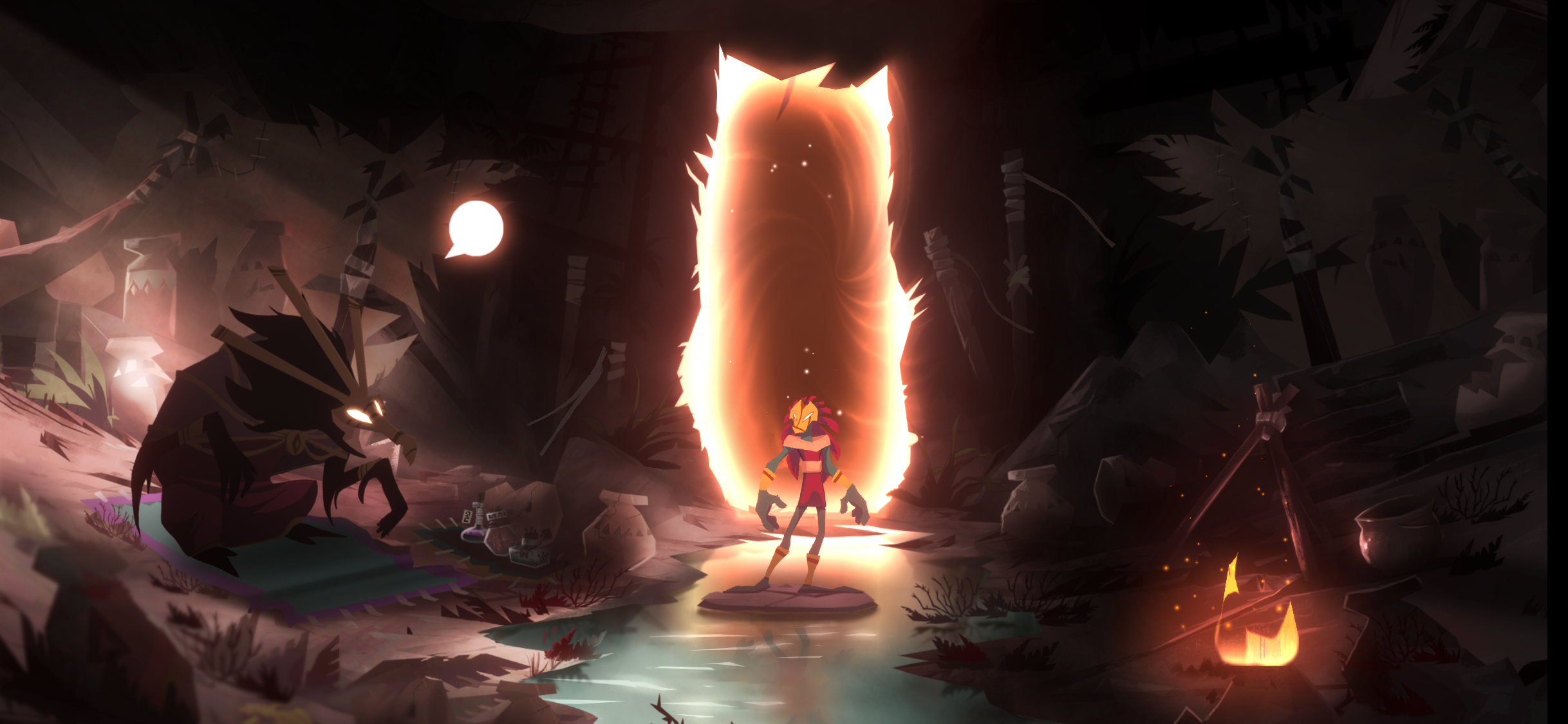 Bohater Towaga: Among Shadows walczący światłem z mrocznymi wrogami