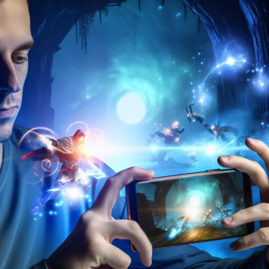 Klimatyczna grafika Towaga: Among Shadows — bohater walczący światłem z mrokiem